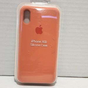 Apple iphone Xs (color:Flamingo) Silicone Phone Case